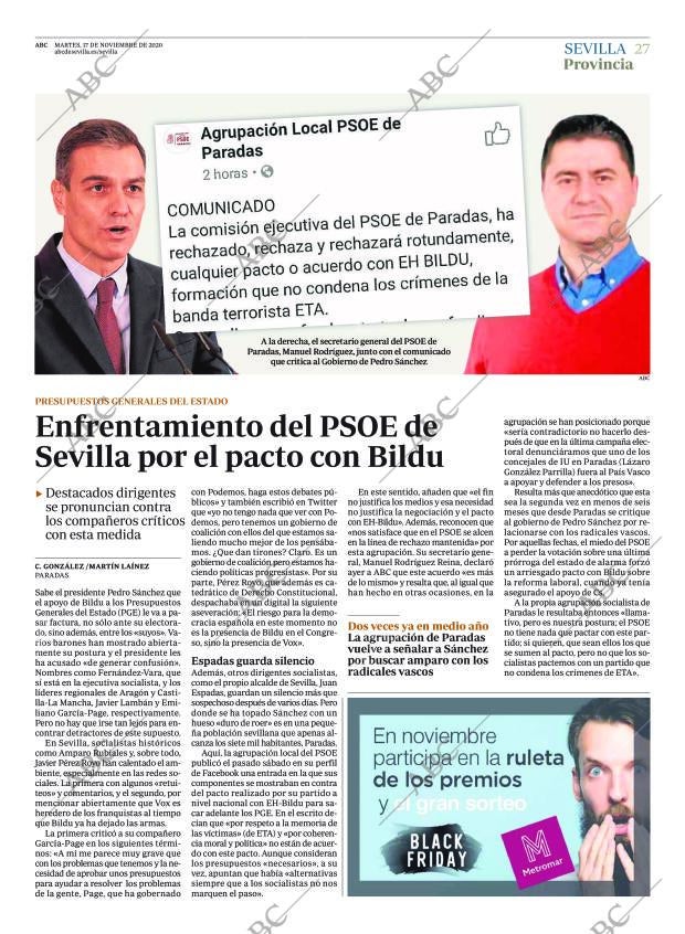 ABC SEVILLA 17-11-2020 página 27