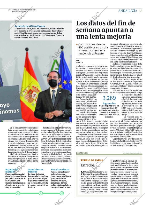 ABC SEVILLA 17-11-2020 página 33