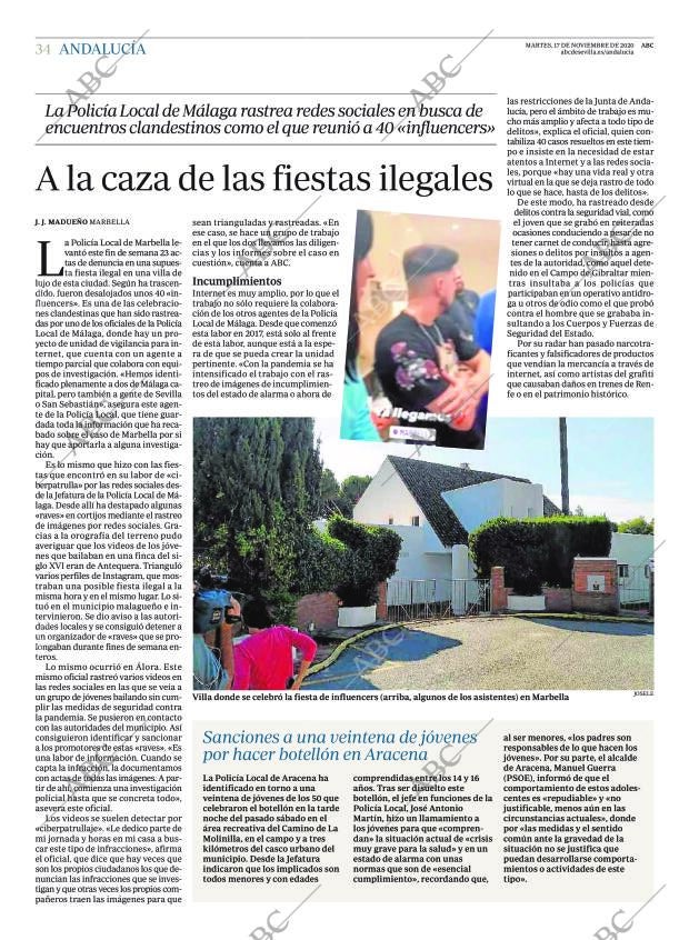 ABC SEVILLA 17-11-2020 página 34