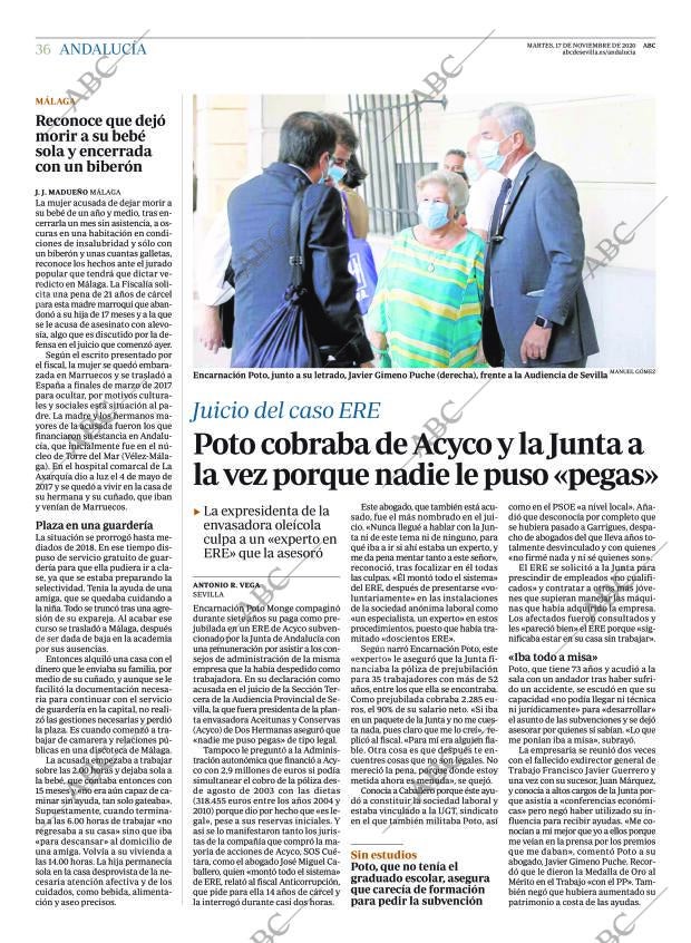 ABC SEVILLA 17-11-2020 página 36