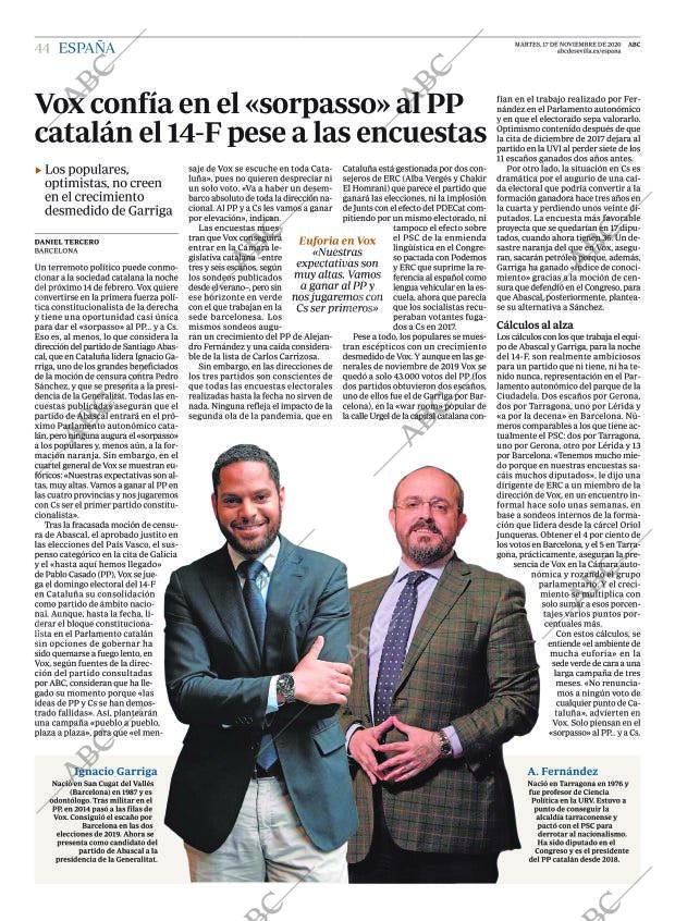 ABC SEVILLA 17-11-2020 página 44