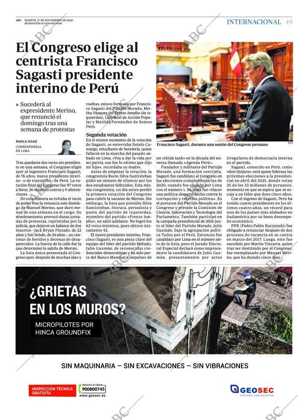 ABC SEVILLA 17-11-2020 página 49