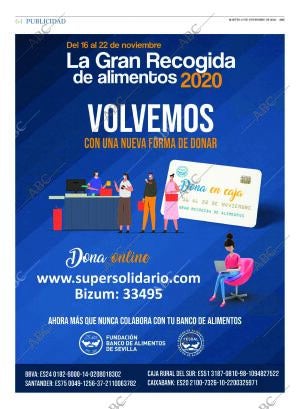 ABC SEVILLA 17-11-2020 página 64