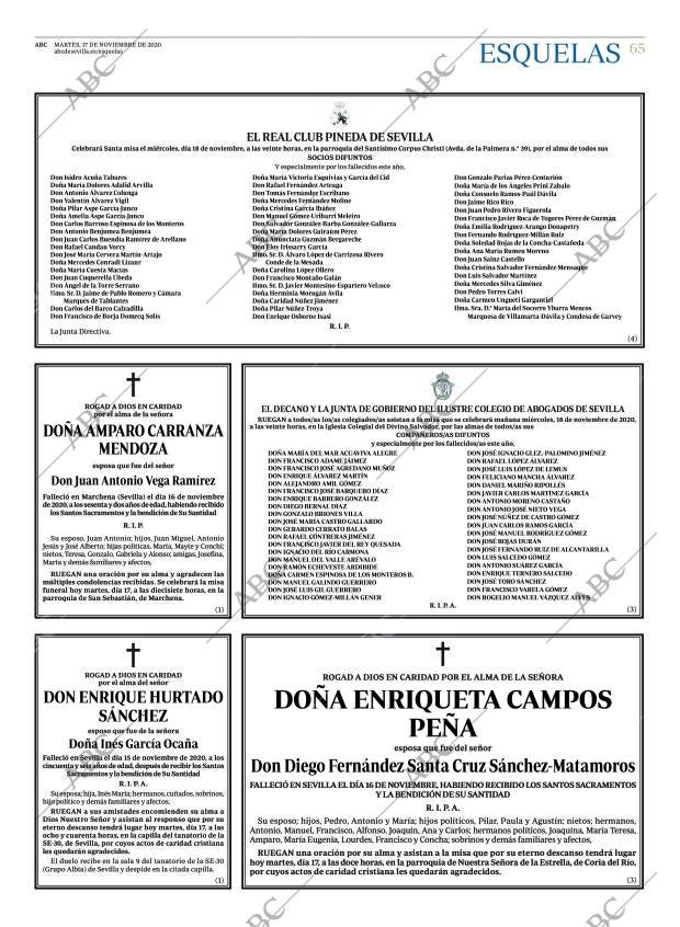 ABC SEVILLA 17-11-2020 página 65