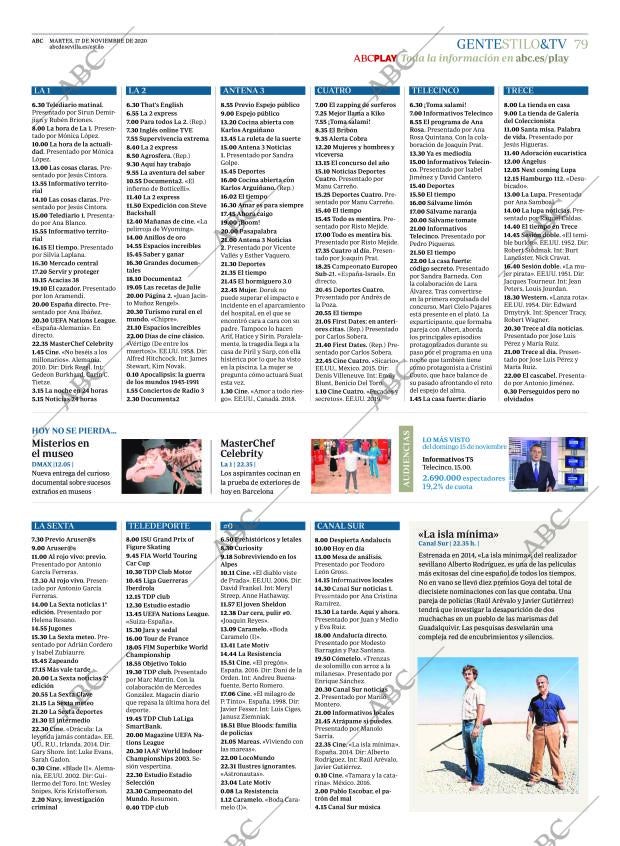 ABC SEVILLA 17-11-2020 página 79