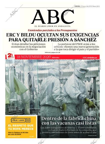 ABC CORDOBA 18-11-2020