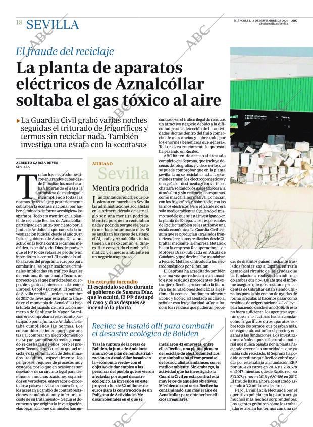 ABC SEVILLA 18-11-2020 página 18