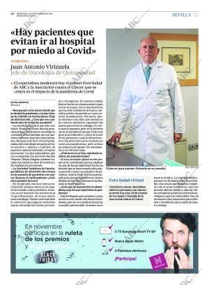 ABC SEVILLA 18-11-2020 página 23