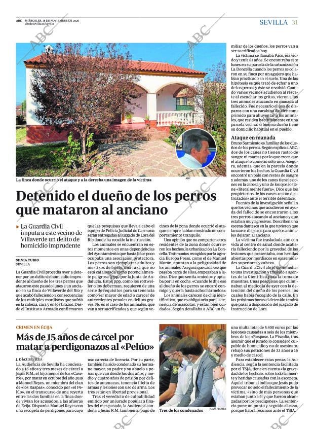 ABC SEVILLA 18-11-2020 página 31