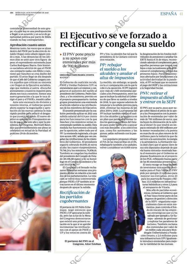 ABC SEVILLA 18-11-2020 página 41