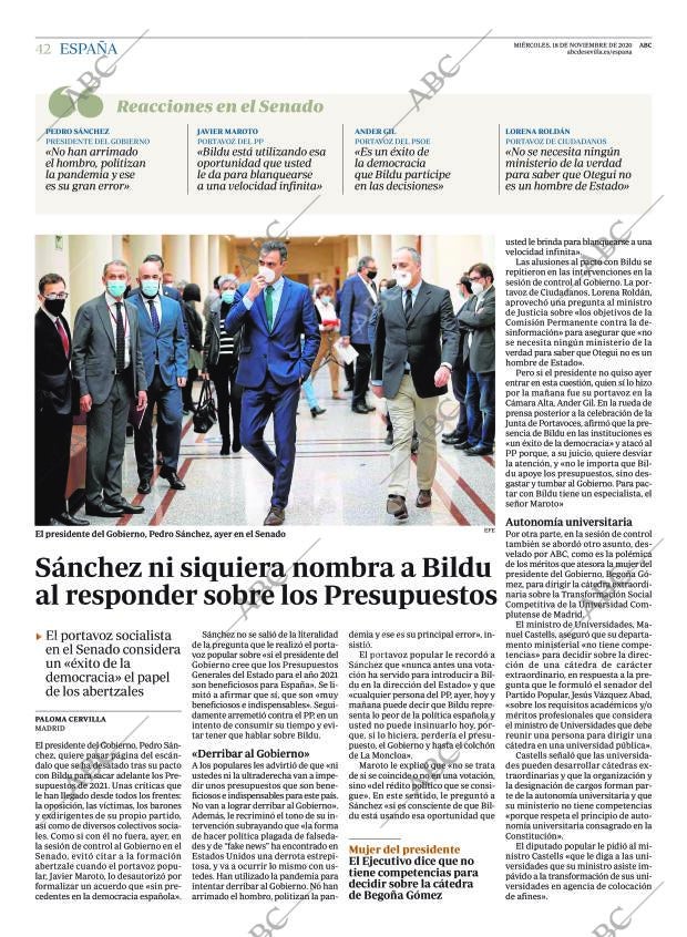 ABC SEVILLA 18-11-2020 página 42