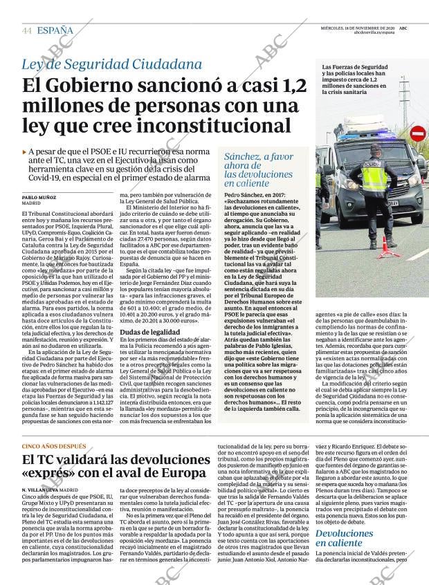 ABC SEVILLA 18-11-2020 página 44