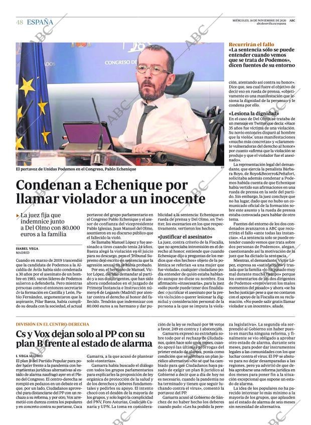 ABC SEVILLA 18-11-2020 página 48