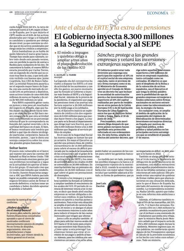 ABC SEVILLA 18-11-2020 página 57