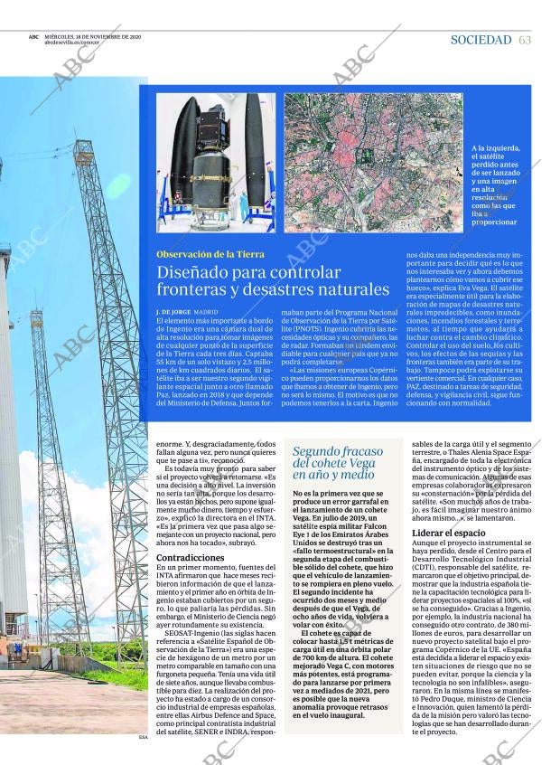 ABC SEVILLA 18-11-2020 página 63