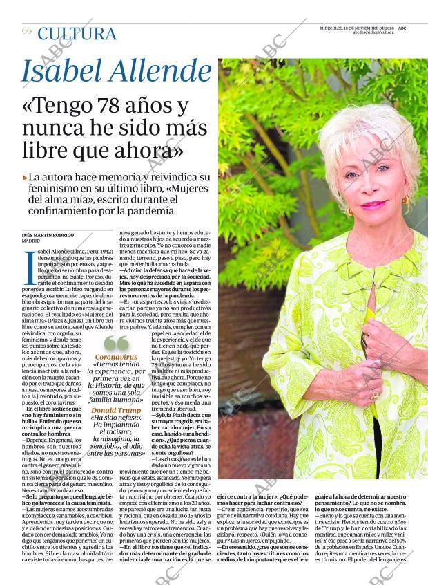 ABC SEVILLA 18-11-2020 página 66