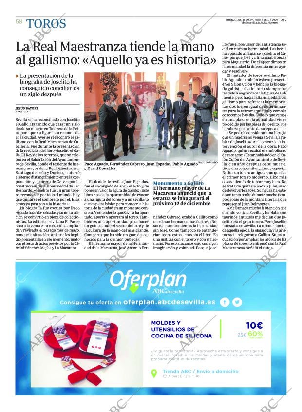 ABC SEVILLA 18-11-2020 página 68