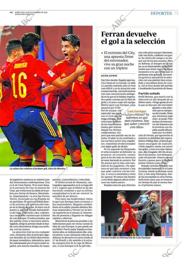 ABC SEVILLA 18-11-2020 página 73