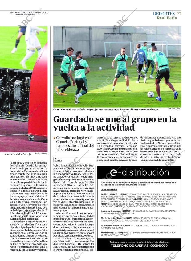ABC SEVILLA 18-11-2020 página 77