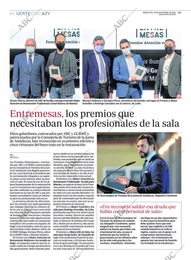 ABC SEVILLA 18-11-2020 página 84