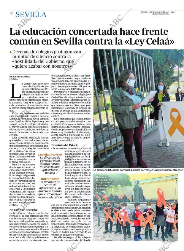 ABC SEVILLA 19-11-2020 página 18
