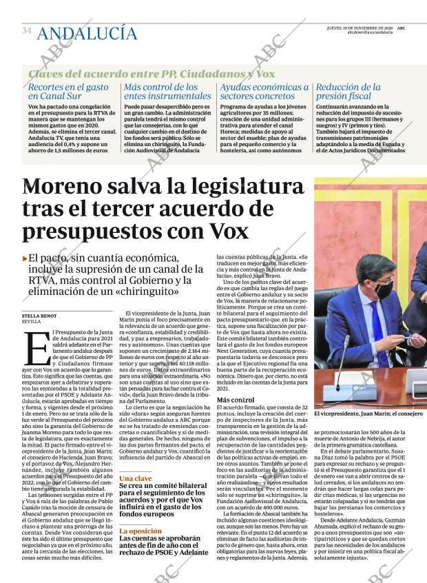 ABC SEVILLA 19-11-2020 página 34
