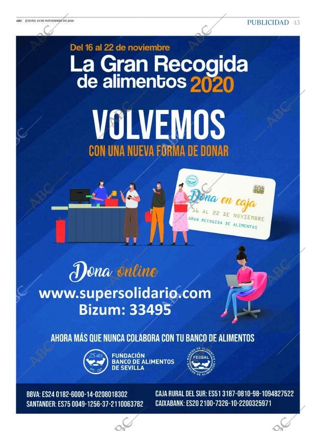 ABC SEVILLA 19-11-2020 página 43