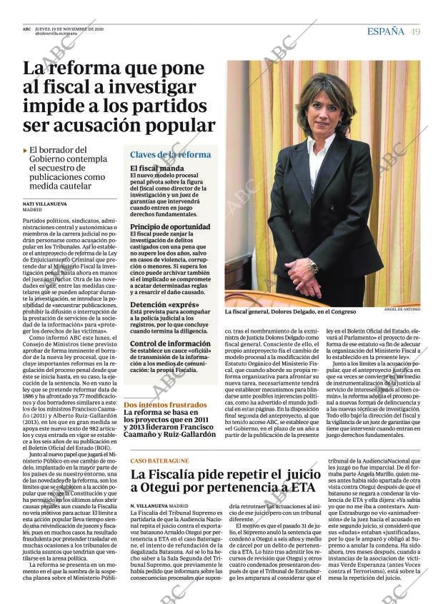 ABC SEVILLA 19-11-2020 página 49