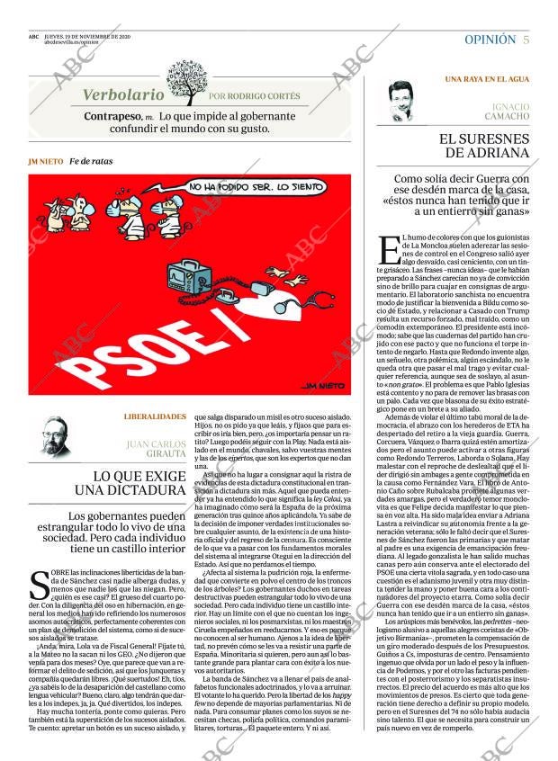 ABC SEVILLA 19-11-2020 página 5