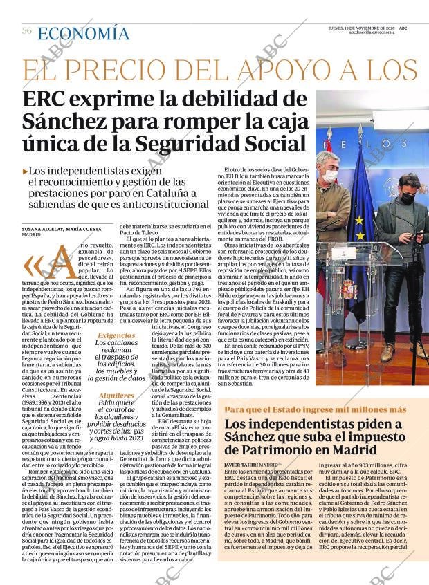 ABC SEVILLA 19-11-2020 página 56