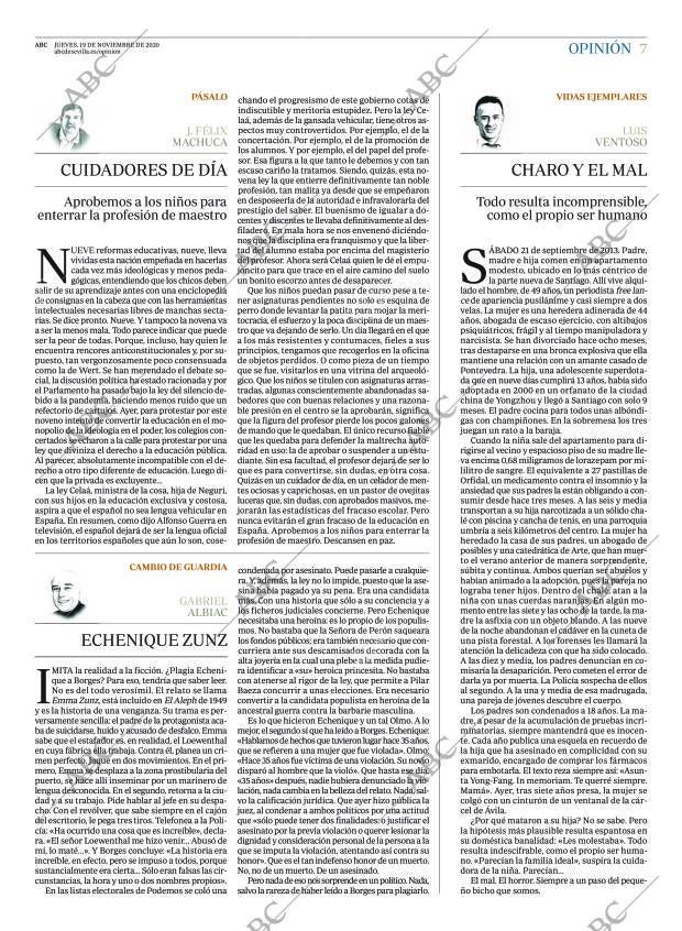 ABC SEVILLA 19-11-2020 página 7