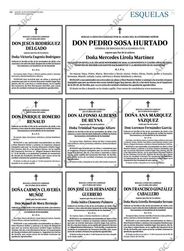 ABC SEVILLA 19-11-2020 página 71