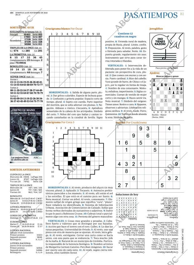 ABC CORDOBA 22-11-2020 página 81