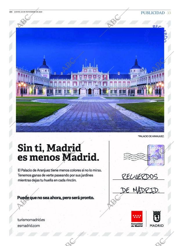 ABC MADRID 26-11-2020 página 33