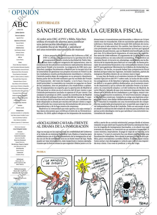 ABC MADRID 26-11-2020 página 4