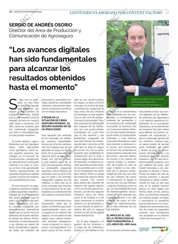 ABC MADRID 26-11-2020 página 43