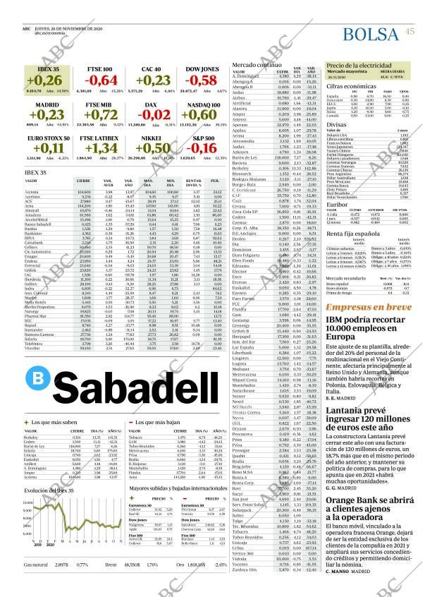ABC MADRID 26-11-2020 página 45