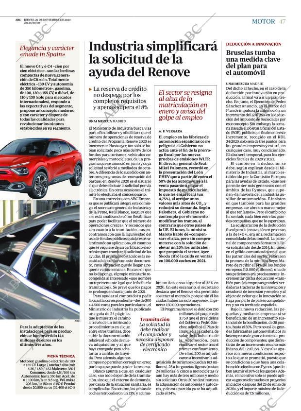 ABC MADRID 26-11-2020 página 47