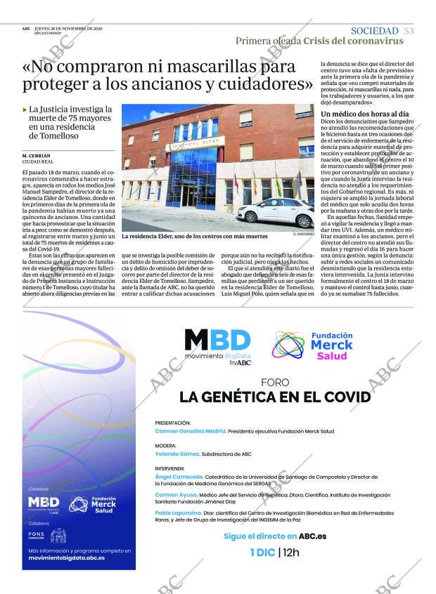 ABC MADRID 26-11-2020 página 53