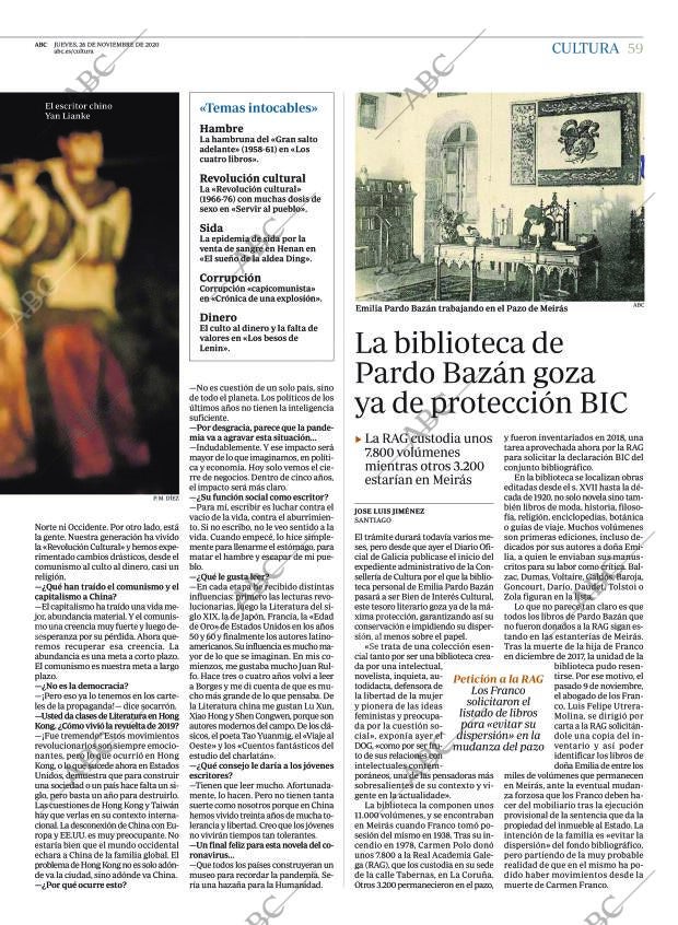 ABC MADRID 26-11-2020 página 59
