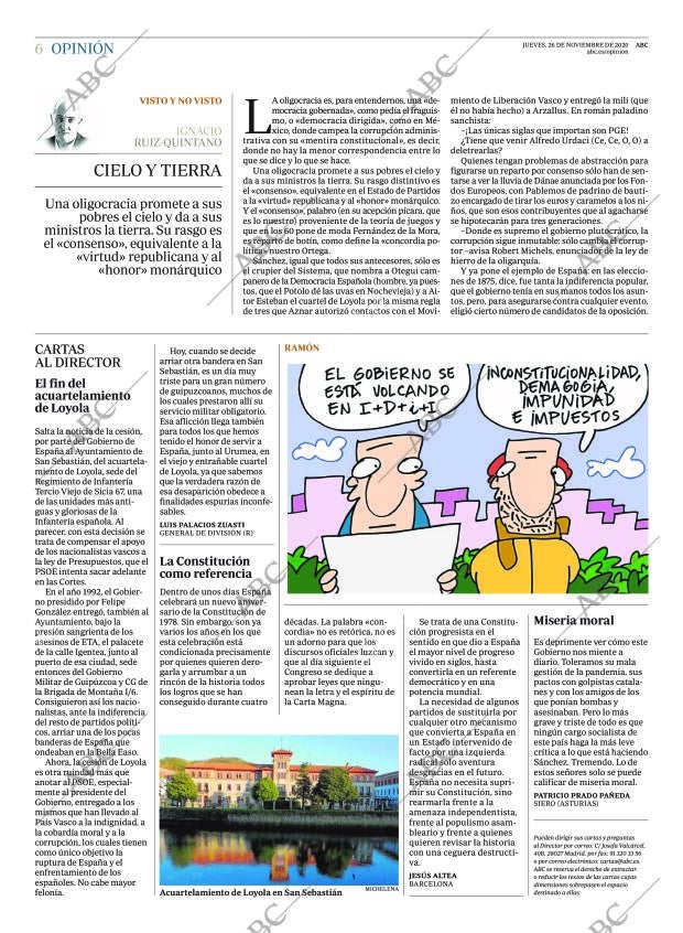 ABC MADRID 26-11-2020 página 6