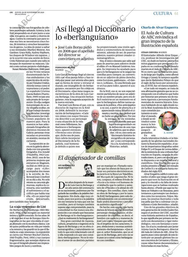 ABC MADRID 26-11-2020 página 61