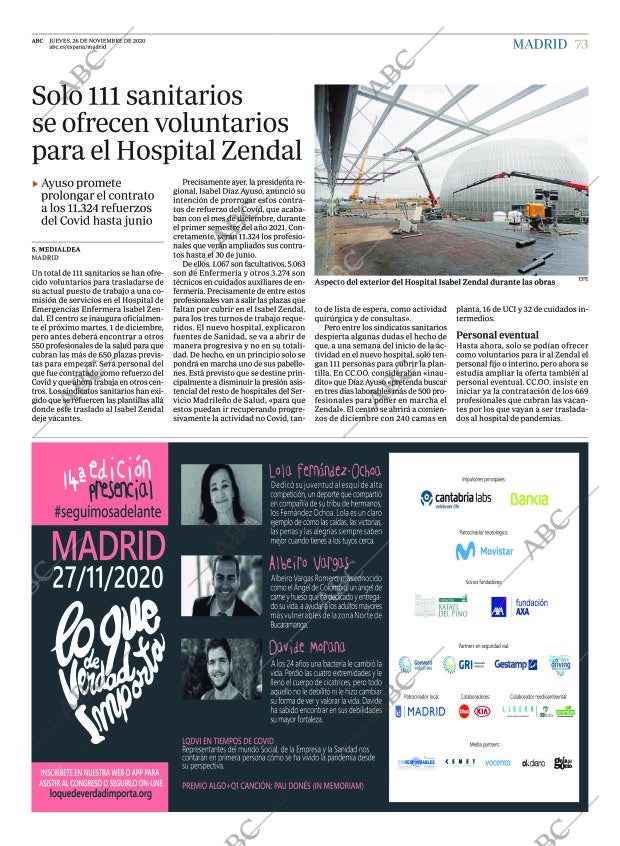 ABC MADRID 26-11-2020 página 73