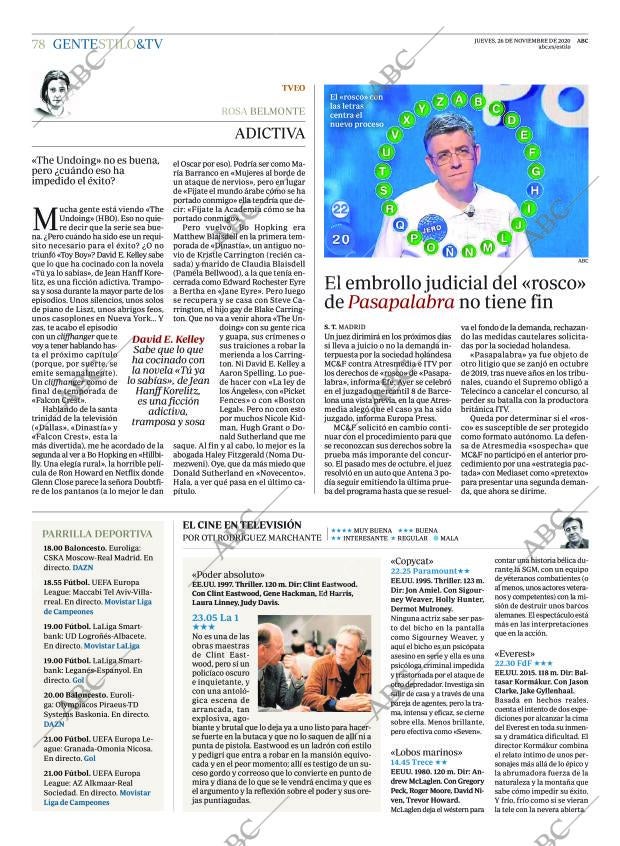 ABC MADRID 26-11-2020 página 78