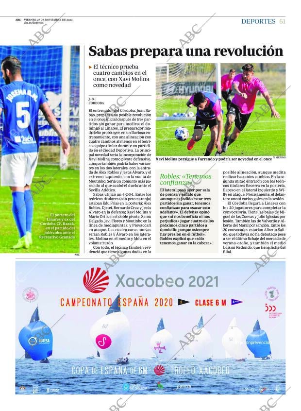 ABC CORDOBA 27-11-2020 página 61