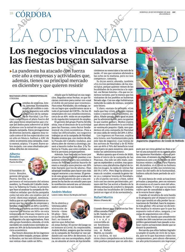 ABC CORDOBA 29-11-2020 página 18