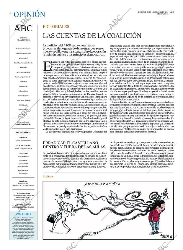 ABC CORDOBA 29-11-2020 página 4