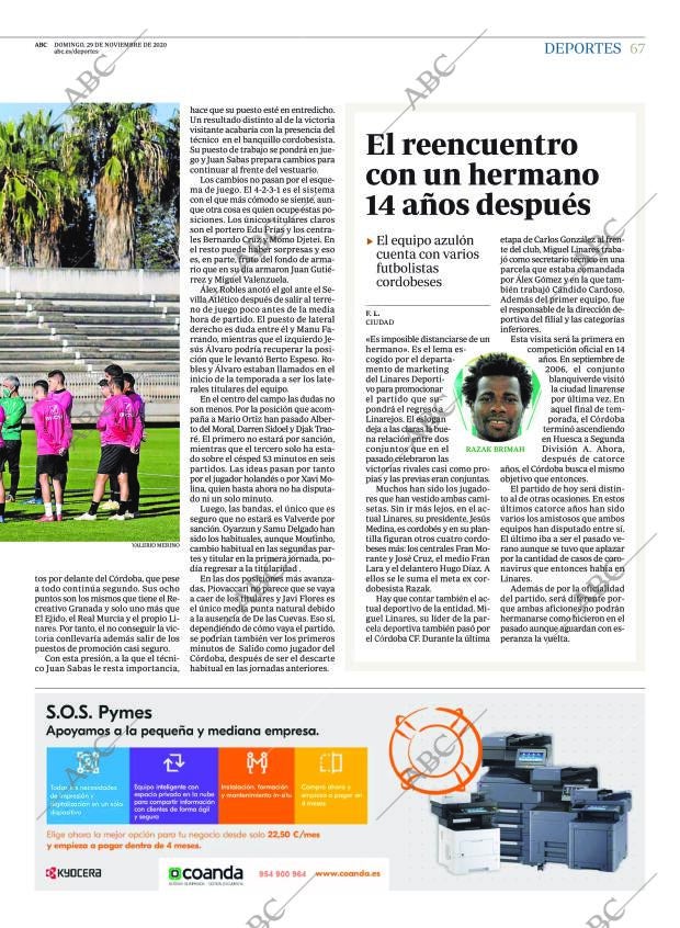 ABC CORDOBA 29-11-2020 página 67
