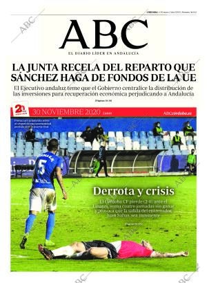 ABC CORDOBA 30-11-2020 página 1