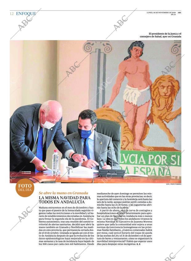 ABC CORDOBA 30-11-2020 página 12